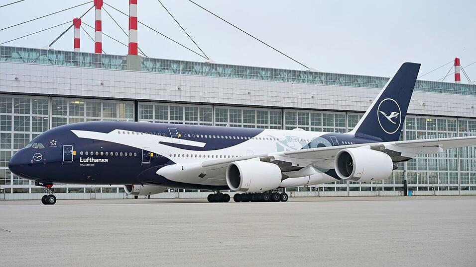 Lufthansa feiert ihr Jubil&auml;um auch mit auff&auml;lligen Sonderlackierungen.