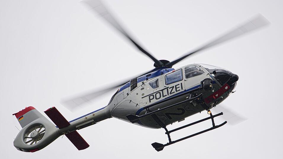 Am Mittwochabend kreiste ein Hubschrauber &uuml;ber Landshut. Die Polizei suchte nach einem 72-J&auml;hrigen. (Symbolfoto)