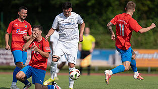 Der TSV Bogen (in Weiß) hat den ersten Sieg in der Landesliga Mitte in der Saison 2026/27 sicher. Der TSV Bogen (in Weiß) hat den ersten Sieg in der Landesliga Mitte in der Saison 2026/27 sicher.