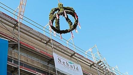 Richtspruch f&uuml;r das neue Geb&auml;ude.