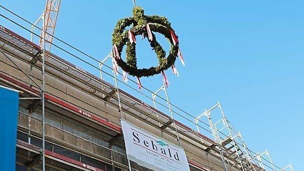 Richtspruch f&uuml;r das neue Geb&auml;ude.