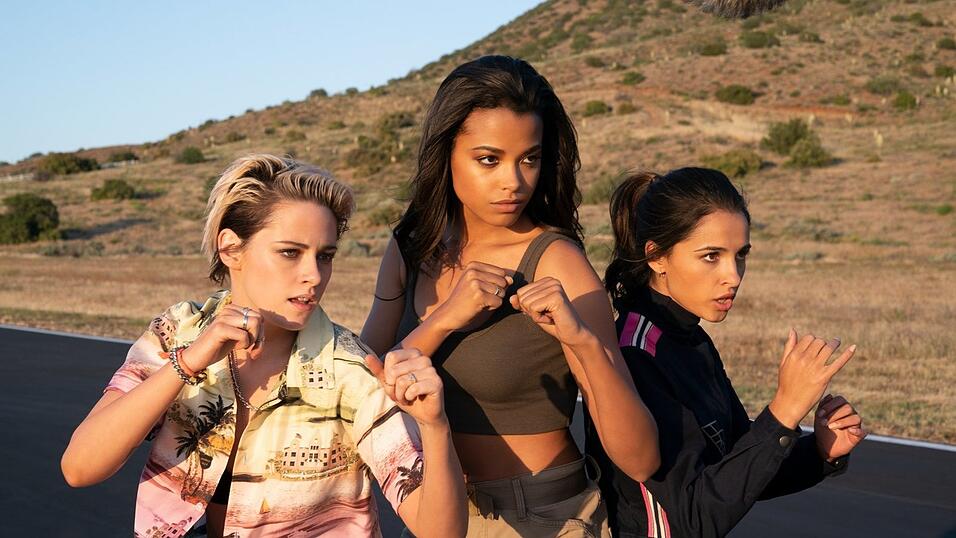 Das Engel-Team: Kristen Stewart (von links), Ella Balinska und Naomi Scott.