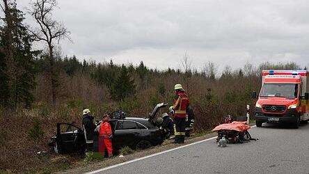 Die Autofahrerin ist von der Fahrbahn abgekommen.&nbsp;