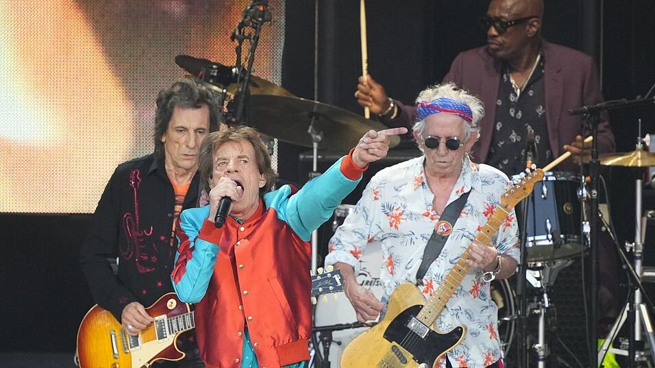 Die Stones kehren später öfter zurück - hier 2022. (Archivbild)