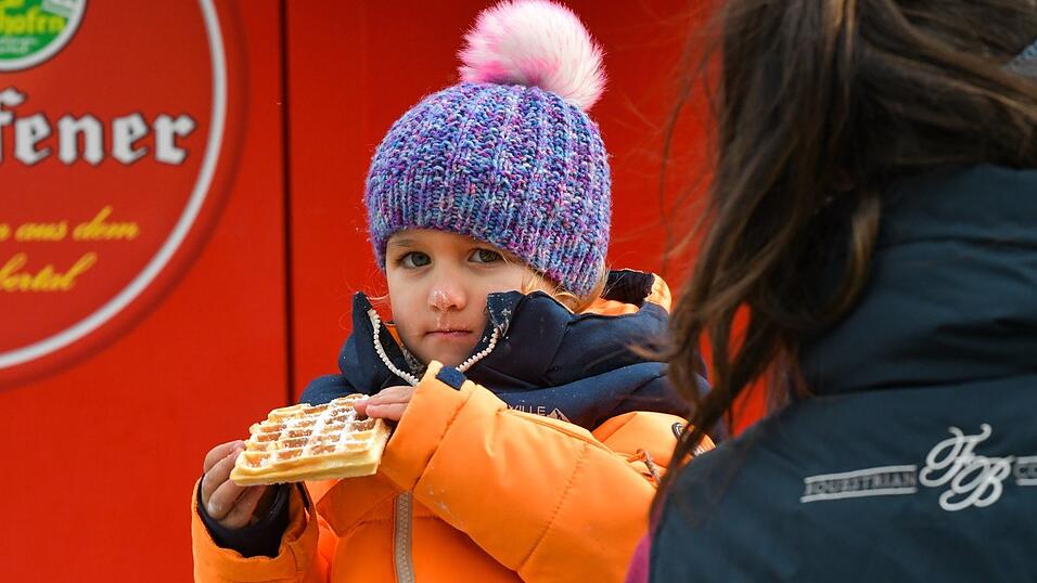 Hungern musste beim Cross-Event niemand. Unter anderem gab es selbst gemachte Waffeln.