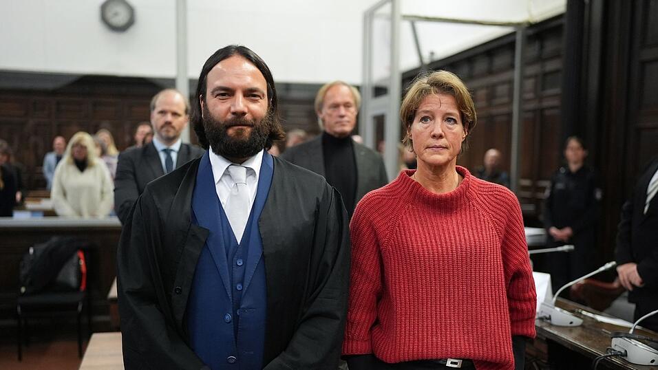 Christina Block ist eine von sieben Angeklagten im Prozess vor dem Landgericht.