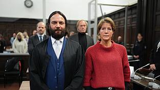 Christina Block ist eine von sieben Angeklagten im Prozess vor dem Landgericht.