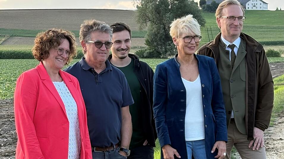 Auch von Wiesenlebensräume wurden besucht.