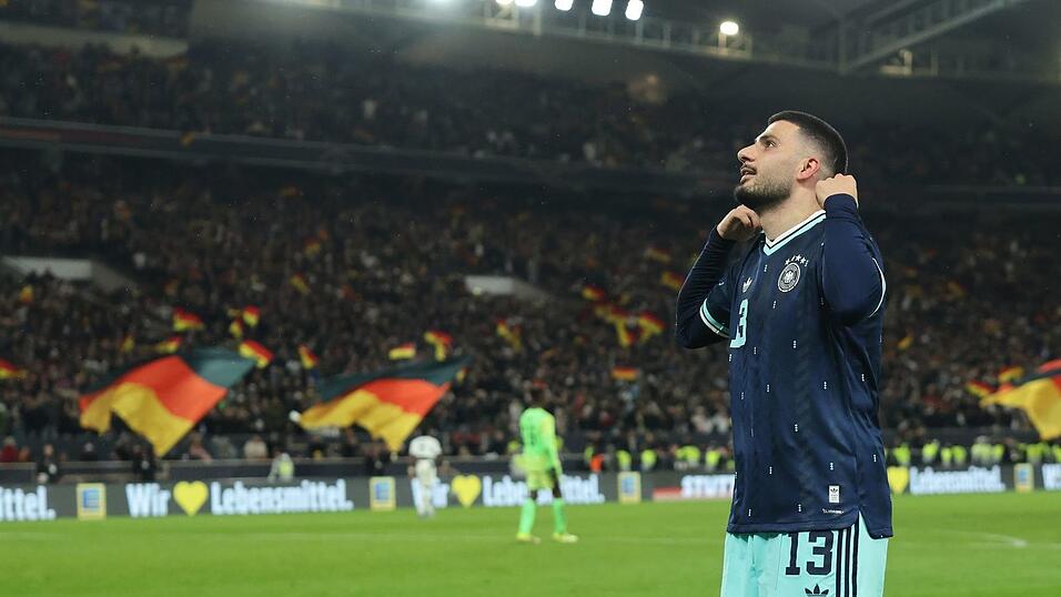 Deniz Undav jubelt &uuml;ber sein Siegtor gegen Ghana.