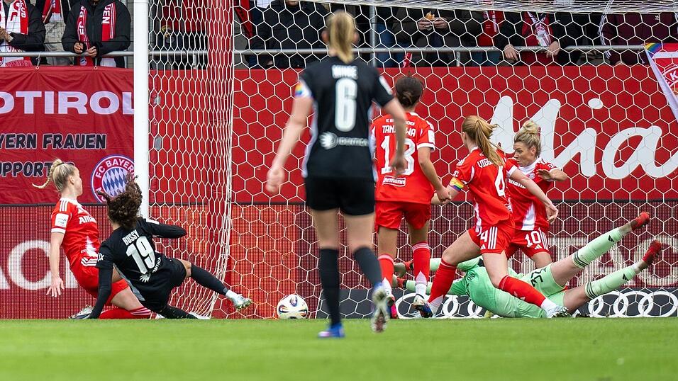 Das Tor von Kessya Bussy reichte Wolfsburg bei weitem nicht.