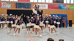 Die Kindergarde faszinierte die Besucher mit ihrem Auftritt.