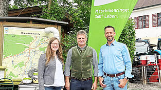 Positiv blicken MR-Vorsitzender Xaver Hobmaier (Mitte), Diplom-Meteorologe Kai Zorn und MR-Geschäftsführerin Theresa Burger in die Zukunft. Positiv blicken MR-Vorsitzender Xaver Hobmaier (Mitte), Diplom-Meteorologe Kai Zorn und MR-Geschäftsführerin Theresa Burger in die Zukunft.