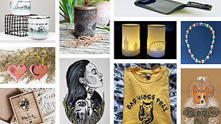 Diese Kunstwerke aus Ostbayern werden auf Etsy verkauft.&nbsp;