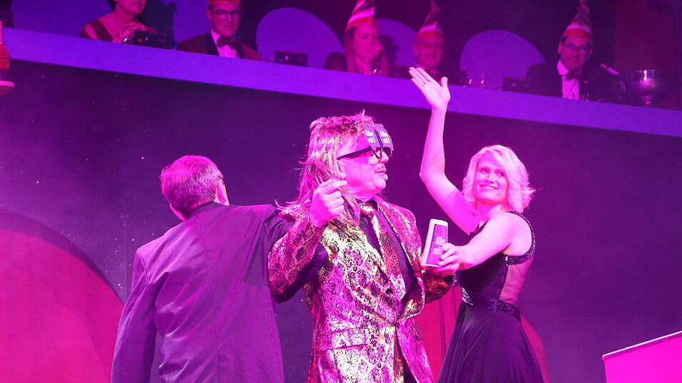 Eine Quizshow gab es auf der Stadthallenbühne zu sehen. Eine Quizshow gab es auf der Stadthallenbühne zu sehen.