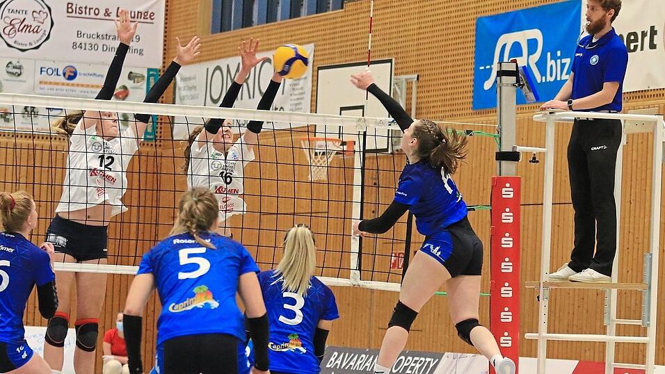 Hervorragende Leistungen zeigten die TVD-Damen am Doppel-Heimspiel-Wochenende. Foto: Kiebler Hervorragende Leistungen zeigten die TVD-Damen am Doppel-Heimspiel-Wochenende. Foto: Kiebler