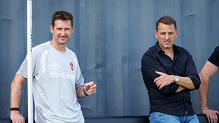 Gesprengtes Erfolgsduo: Miroslav Klose (l) und Joti Chatzialexiou. (Archivbild) Gesprengtes Erfolgsduo: Miroslav Klose (l) und Joti Chatzialexiou. (Archivbild)