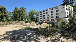 An der Marienburger Stra&szlig;e soll neben Wohnungen - darunter gef&ouml;rderten Wohnungen - auch ein soziales Zentrum der AWO entstehen.