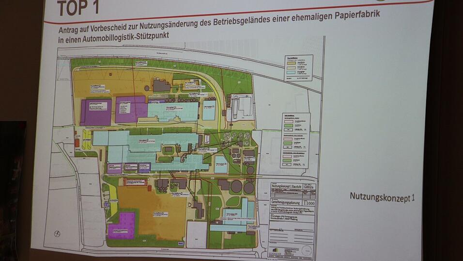 Wo früher Papier produziert wurde, möchte sich ein Automobillogistikkonzern ansiedeln.
