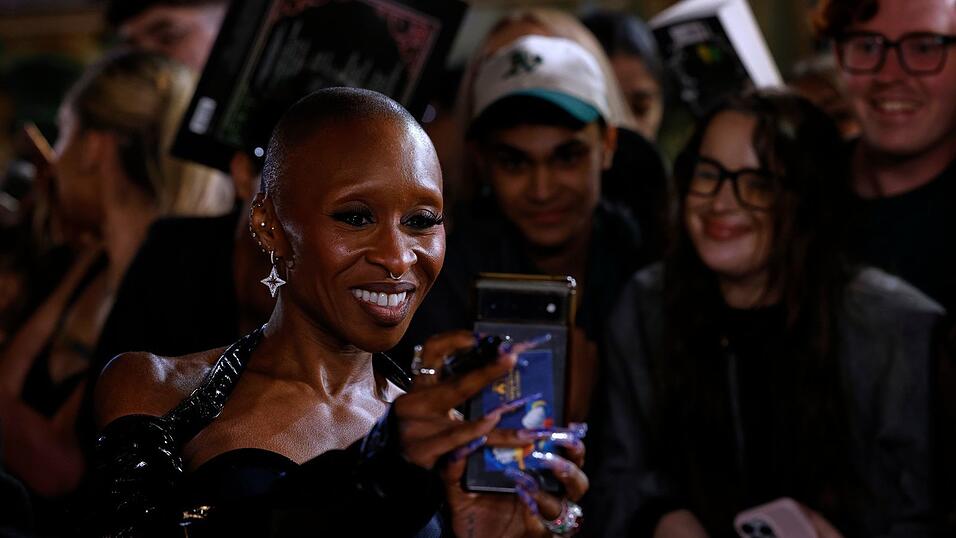 Interview-Sequenzen von Cynthia Erivo und Ariana Grande gingen zur Freude vieler Fans in den sozialen Medien viral (Archivbild).