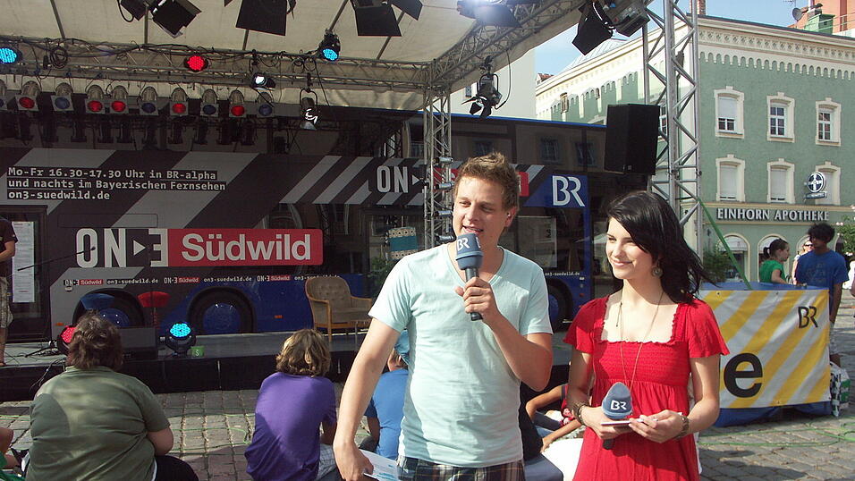 Blick hinter die Kulissen bei on3-südwild. (Foto: Meike Weinzierl) Blick hinter die Kulissen bei on3-südwild. (Foto: Meike Weinzierl)