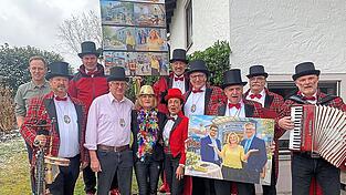 Die Mitglieder der Moritat zusammen mit der zweiten Bürgermeisterin Christa Popp, Bürgermeister Florian Hölzl und dem dritten Bürgermeister Josef Hyronimus. Die Mitglieder der Moritat zusammen mit der zweiten Bürgermeisterin Christa Popp, Bürgermeister Florian Hölzl und dem dritten Bürgermeister Josef Hyronimus.