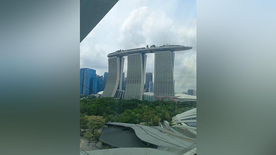 Bilder aus dem vorweihnachtlichen Singapur.