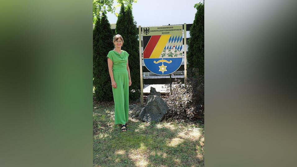 Sandra Ertl leitet seit April dieses Jahres das Bundeswehrdienstleistungszentrum in Bogen.