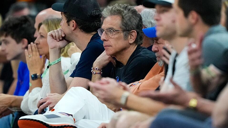 Ben Stiller war wieder unter den prominenten Zuschauern bei den NBA-Finals.