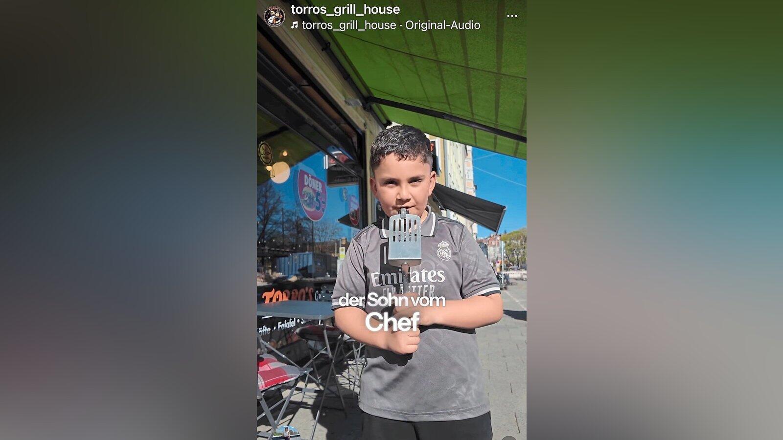 Münchner Döner-Kind geht viral: Siebenjähriger Miran begeistert mit Video