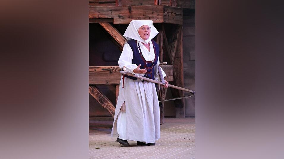 Bilder der Gruppe 'Gr&uuml;n' des Drachenstich-Festspiels.
