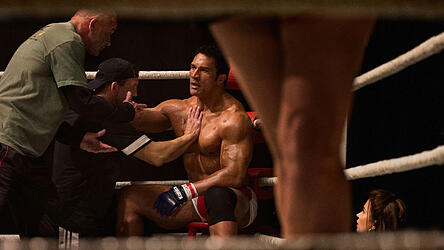 Dwayne Johnson in „The Smashing Machine“. 
