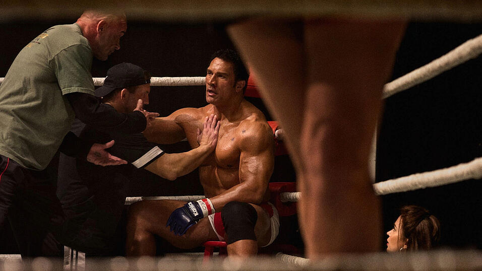 Dwayne Johnson in „The Smashing Machine“. 