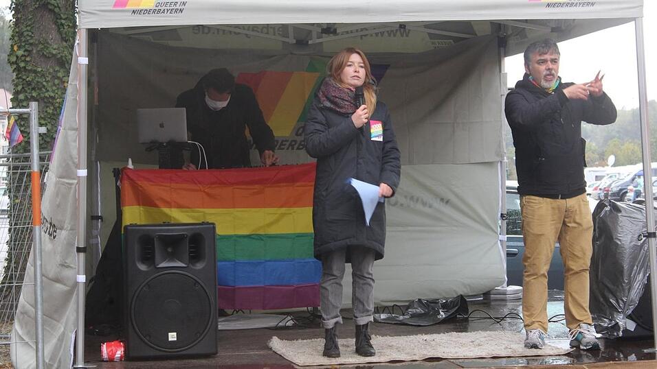 Die Eindrücke vom Christopher Street Day 2020 in Landshut.