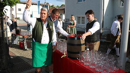 Impressionen vom Volksfeststart am Freitag.