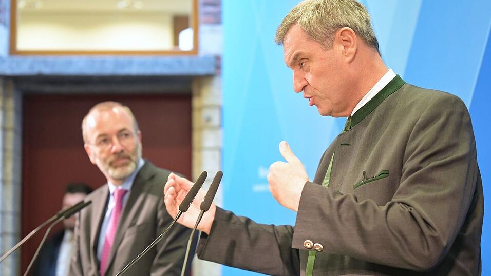 Der stellvertretende CSU-Vorsitzende Manfred Weber fordert eine Neuausrichtung seiner Partei. (Archivbild) Der stellvertretende CSU-Vorsitzende Manfred Weber fordert eine Neuausrichtung seiner Partei. (Archivbild)