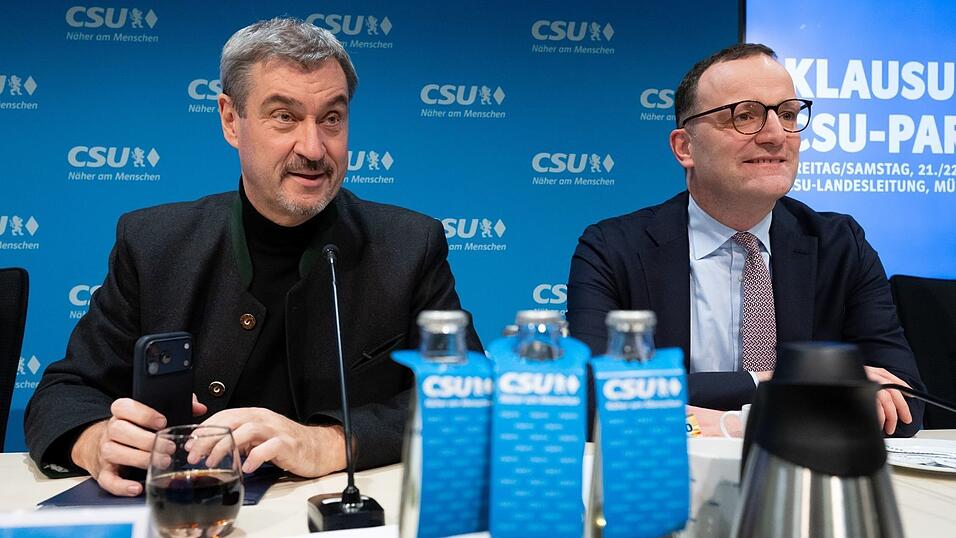 Söder fordert mehr Geschlossenheit in der Union - gerade auch im Umgang mit Kanzler und CDU-Chef Friedrich Merz brauche es mehr «Mannschaftsgeist».