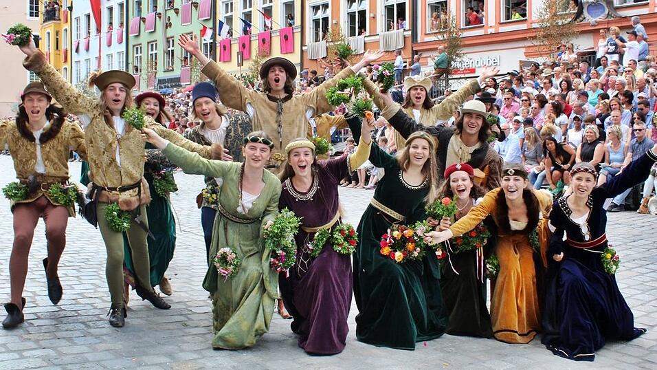 Der letzte Umzug der Landshuter Hochzeit 2017