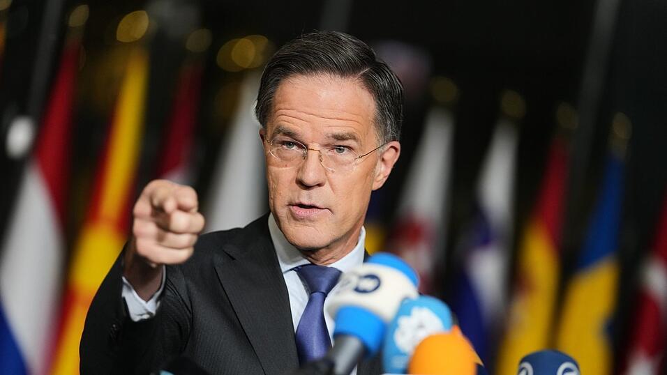 Wirbt um Unterst&uuml;tzung f&uuml;r die Ukraine: Nato-Generalsekret&auml;r Mark Rutte. (Archivbild)
