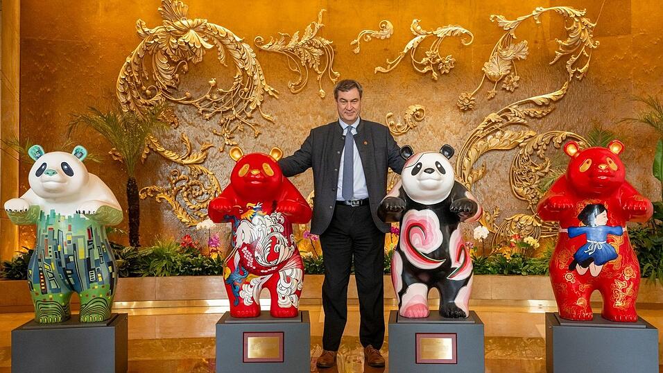 Erf&uuml;llt sich S&ouml;der mit zwei Riesenpandas f&uuml;r den M&uuml;nchner Tierpark einen Traum? (Archivbild)