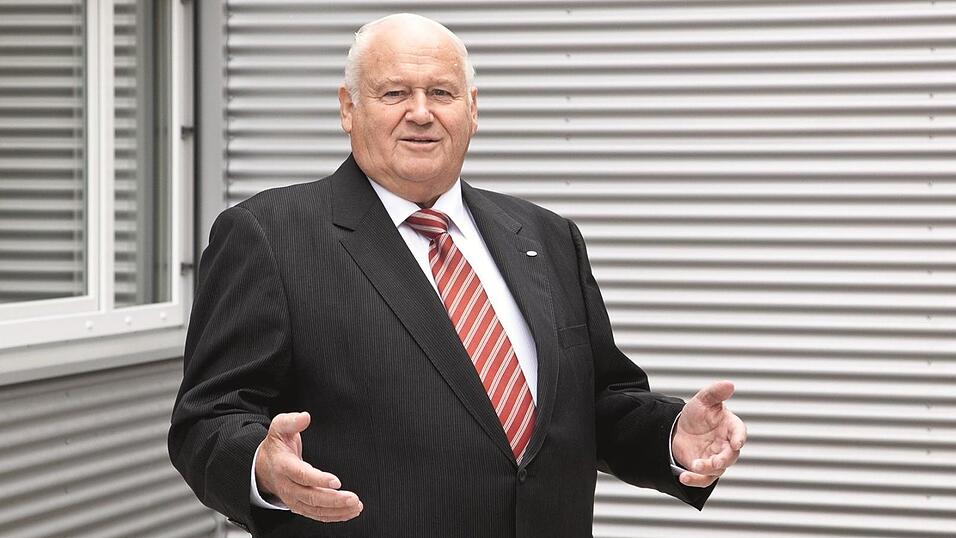 Manfred Zollner, der Vater des Zandter Wirtschaftswunders, wird heute 80 Jahre alt.