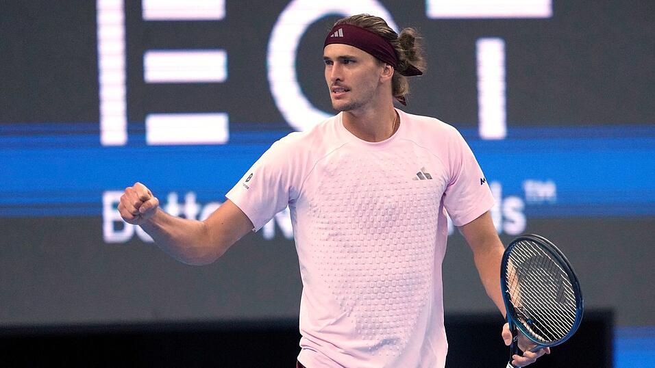 Alexander Zverev hat nun schon 60 Spiele in diesem Tennis-Jahr gewonnen. (Archivbild)