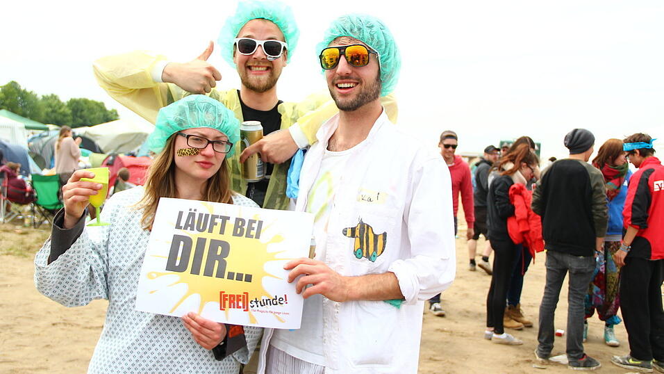 Die Besucher des Pfingst-Open-Airs waren drei Tage lang in Feierlaune. (Foto: David Voltz) Die Besucher des Pfingst-Open-Airs waren drei Tage lang in Feierlaune. (Foto: David Voltz)