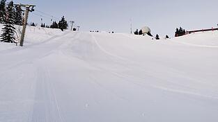 Alle Rennen starten an diesem Wochenende am Osthang.