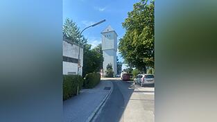 Der Wasserturm auf dem Hofberg