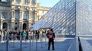 Sieben Menschen wurden nach dem Einbruch im Louvre zwischenzeitlich festgenommen. (Archivbild)