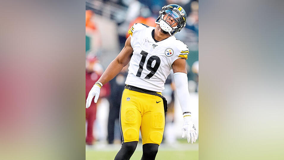 Smith-Schuster von den Pittsburgh Steelers ist mit der Leistung nach dem Playoff-Aus gegen die Cleveland Browns unzufrieden.
