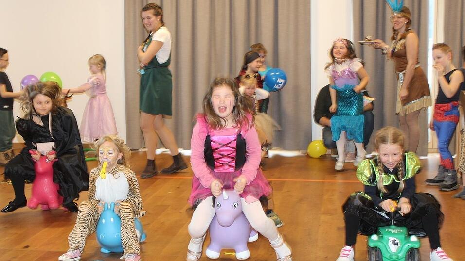 Bei den Spielen ging es ausgelassen zu.