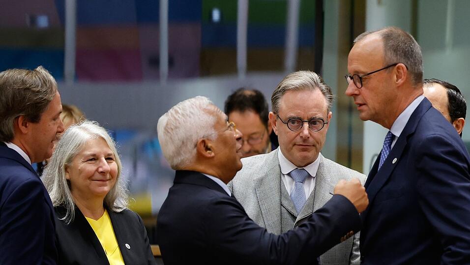 Belgiens Premierminister De Wever blockierte eine klarere Botschaft an Russland. Belgiens Premierminister De Wever blockierte eine klarere Botschaft an Russland.