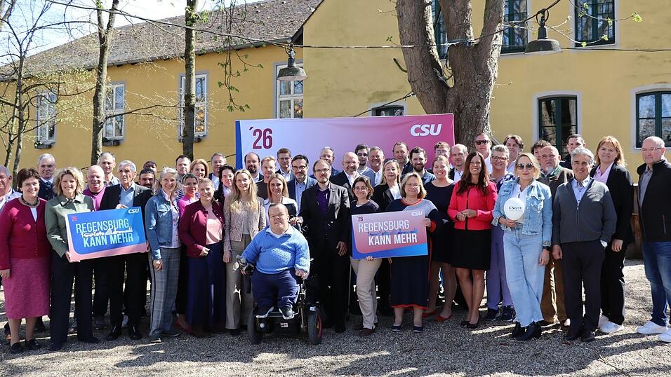'Regensburg kann mehr' lautet das Motto der CSU f&uuml;r den kommenden Kommunalwahlkampf. Die Kandidaten stehen nun, das Wahlprogramm muss noch beschlossen werden.