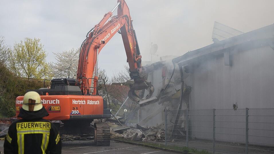 Der Club an der Grenze zu Frankreich ist komplett zerst&ouml;rt.